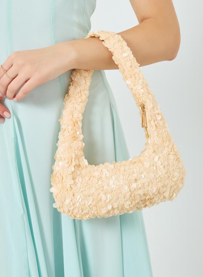 ستايلي حقيبة كتف مزينة بالترتر - Image 2